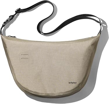 bitplay AquaSeal Sling Bag, IPX7 Waterproof Shoulder Sling Bag, 9L Storage, Keeps Gear Dry, Under Water for 30 min, Sand