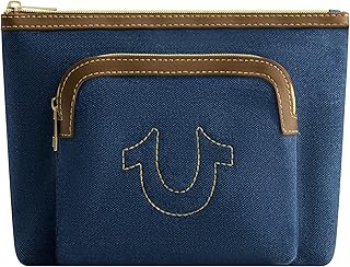True Religion Women's Makeup Bag, Small Trave...