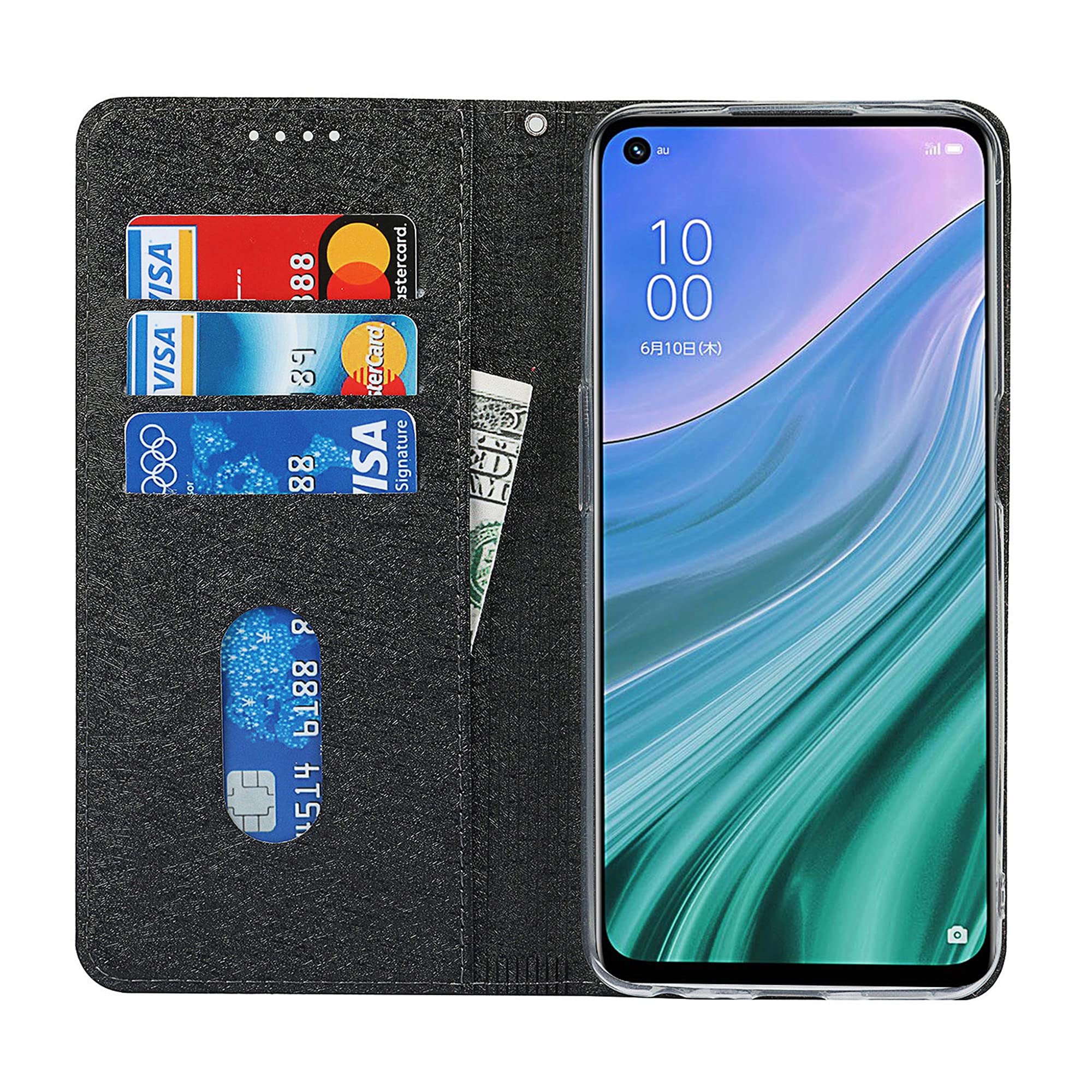 Amazon.co.jp: OPPO A54 5G OPG02 ケース 手帳型 カバー オッポ oppo
