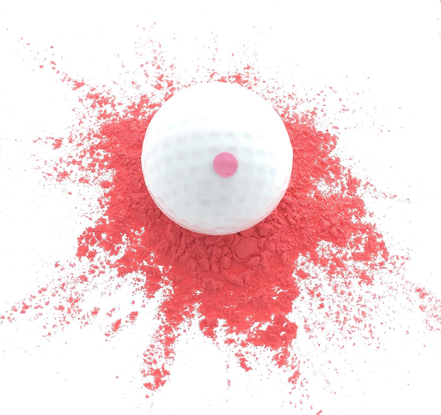 Essential Values Exploding Golf Balls (4 Balls) – Gender Reveal Golf Ball, Prank Golf Balls, Trick Golf Balls for Practical Jokes and Golf Theme Gender Reveal Parties