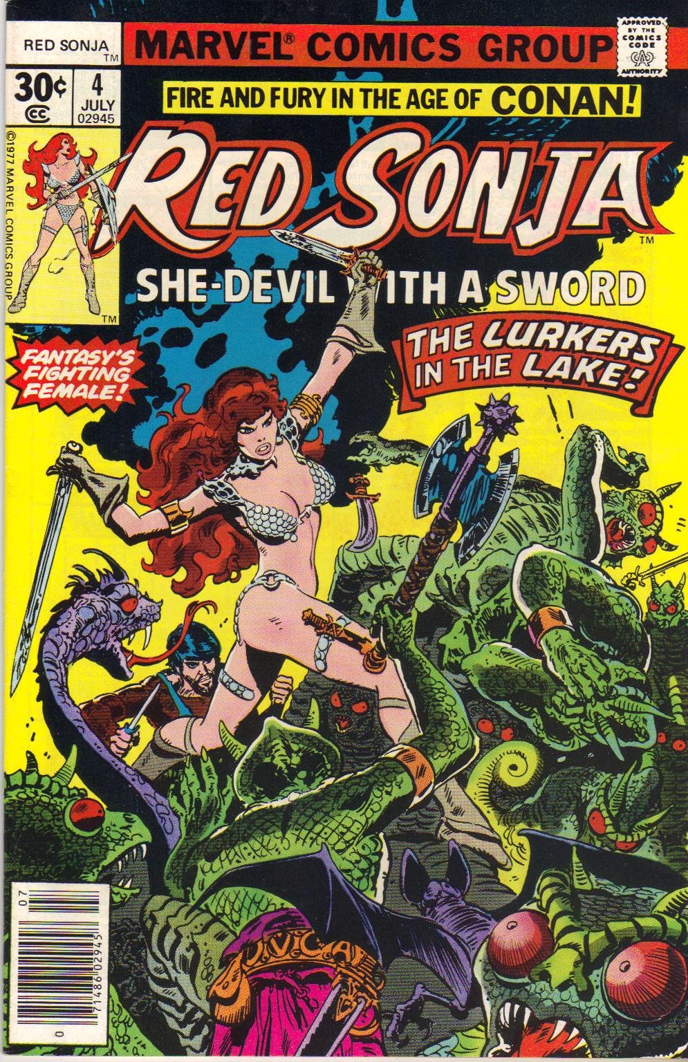 Red Sonja, She -Devil with a Sword No. 4