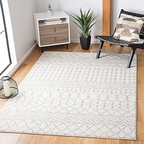 Miniatura 104 de SAFAVIEH - Alfombra de la colección Tulum, modelo TUL270C, diseño marroquí bohemio desgastado, no suelta pelusa y fácil de limpiar, ideal para sala