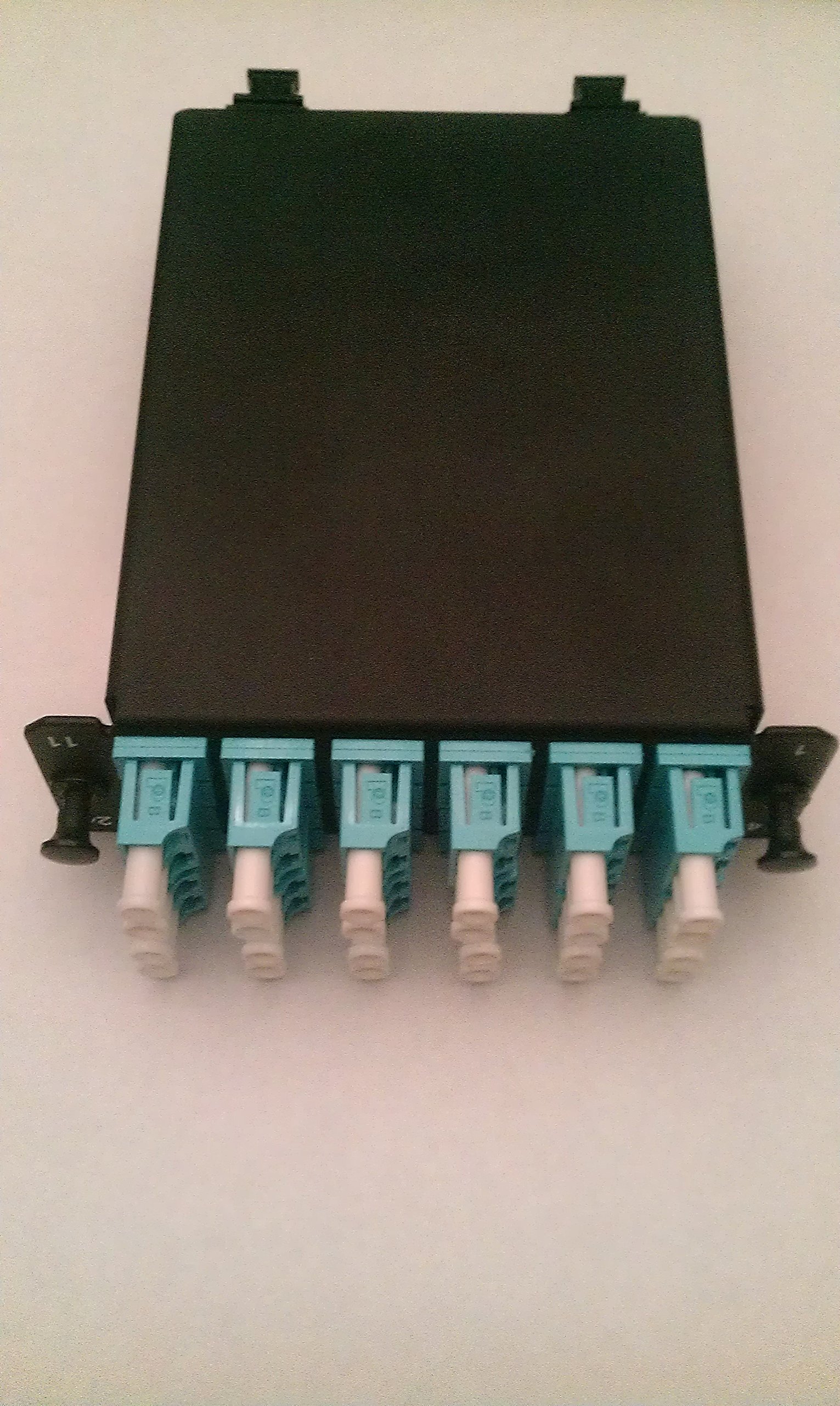 Panduit FCXO-24-10Y Multi-Mode Fiber Cassette - Plug Adapters