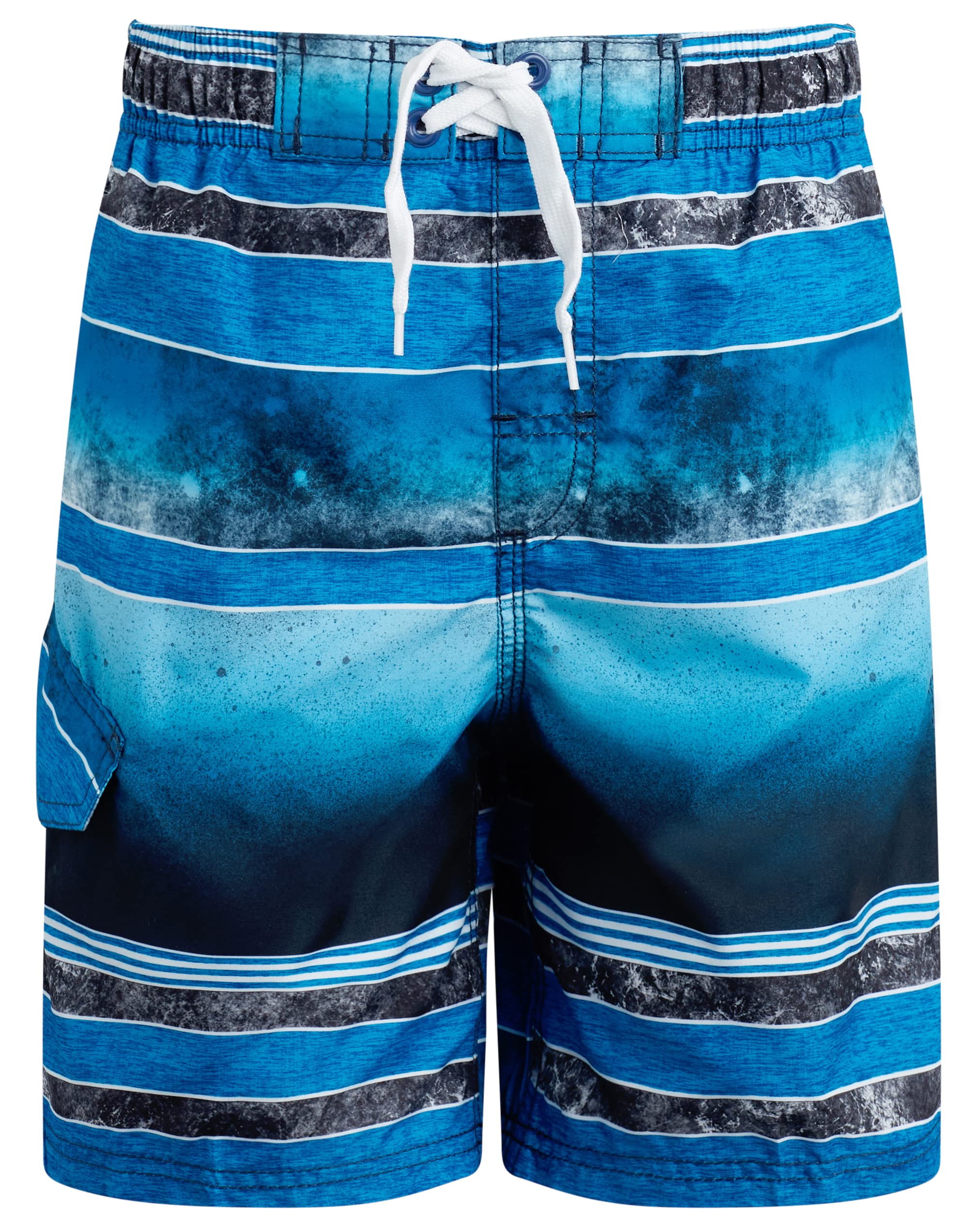 Kanu Surf Boys' Barracuda Quick Dry UPF 50+ Beach Swim Trunk
