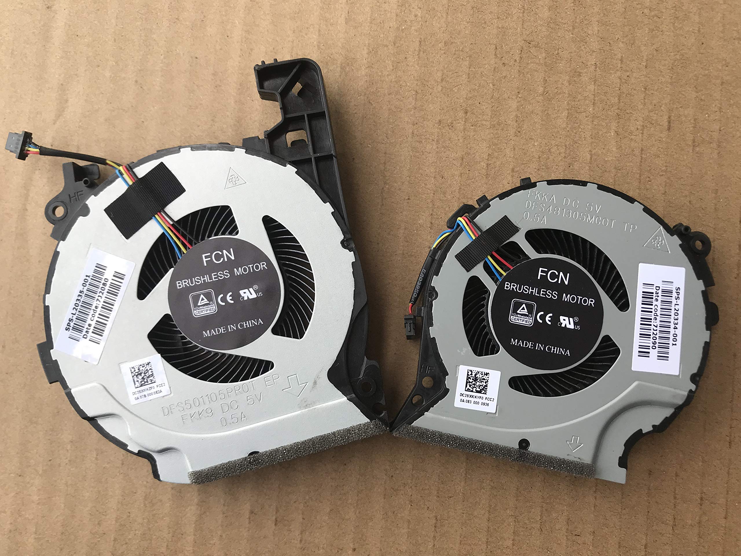 Ventilateur CPU Pour PC Portable HP Pavilion 15-BC506 / 15-BC507 Série - Refroidissement