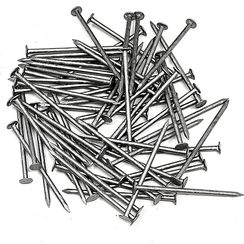 Vista 2 de Huttig-Grip - Uñas de caja de 2-1/2 pulgadas, tamaño 8D, acabado galvanizado para exteriores, paquete de 125 uñas de 1 libra