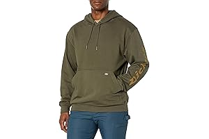 Dickies Men's Water Repellent Logo Sleeve Hoodie: Performance, Comfort, and Iconic Style