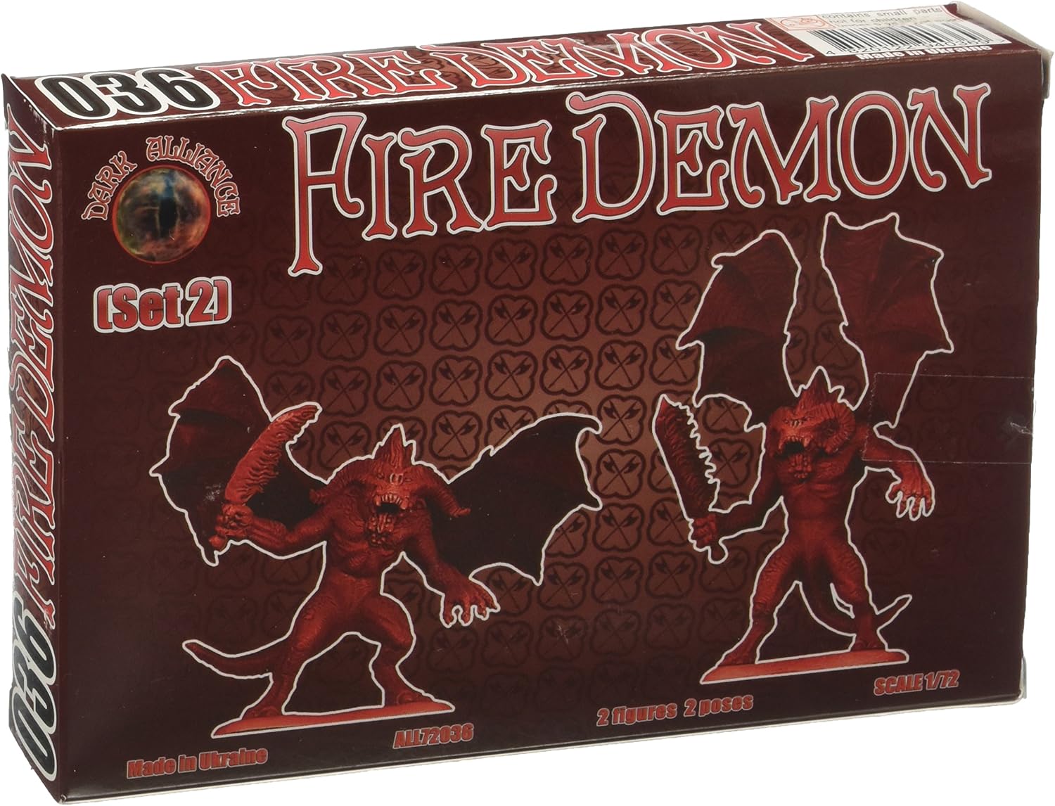 Alliance FIRE Demon Set 2 Plastic Model Kit, Fantasy, Age 6+, Multiple Figures & Accessories