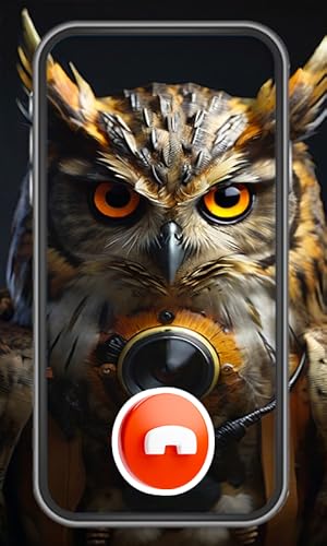 Prank Owl Attendant Video Call & Voice Call - Amazing Prank Owl -(NO ADS)