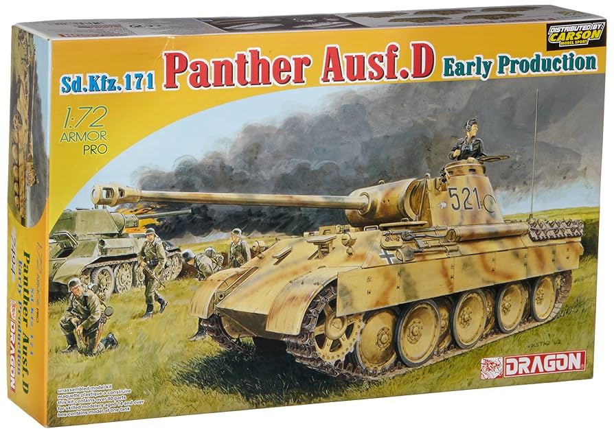 (未使用･未開封品)ドラゴン 1/35 パンサー D型 ツィンメリットコーティング プラモデル Amazon.co.jp: ドラゴン 1/35 パンサー D型 ツィンメリット