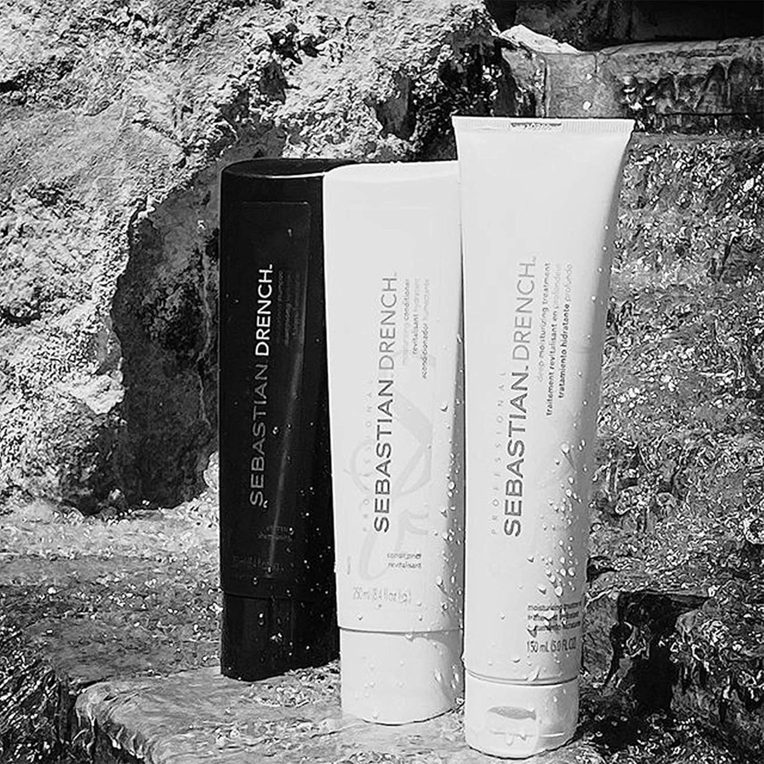 Sebastian Drench Deep Moisturizing Shampoo (33.8oz) and Conditioner (33.8) Liter Set