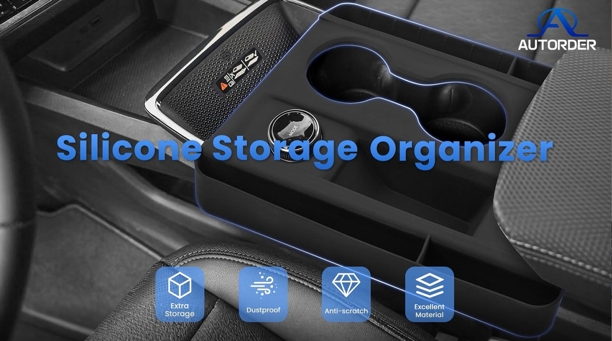 Amazon.com: Autorder Silicone Center Console Organizer for 2025