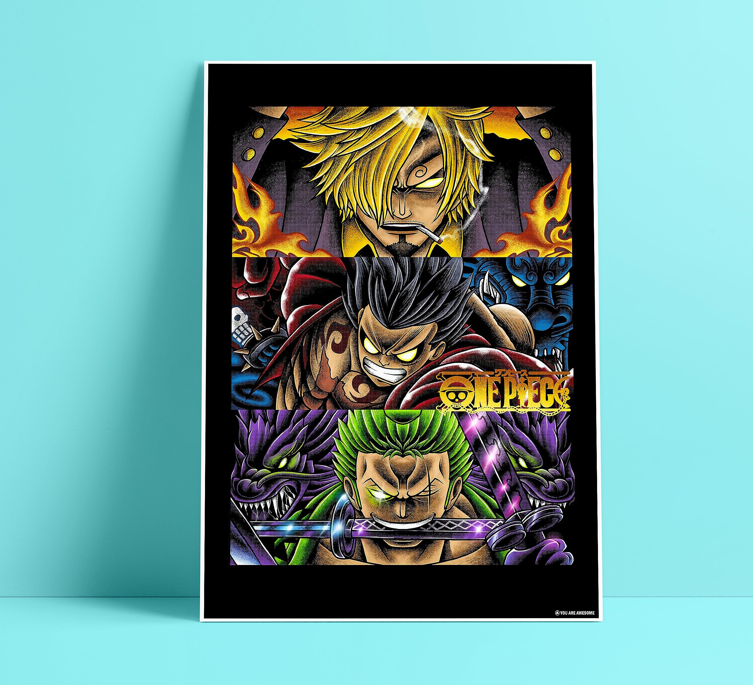 You Are Awesome - One Pieces : Shanks, Monkey D. Luffy Gear 3