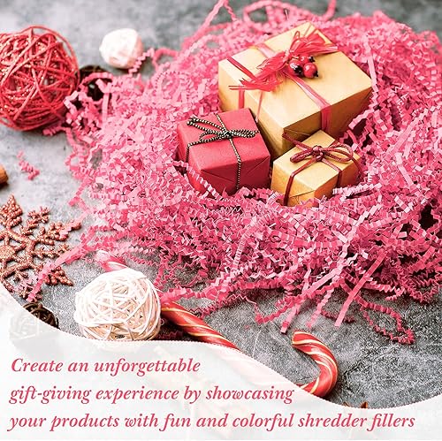 Miniatura 4 de Outus Papel de corte arrugado de 0.5 libras, papel triturado para cestas de regalo, papel arrugado triturado, confeti, pasto de Pascua, papel de