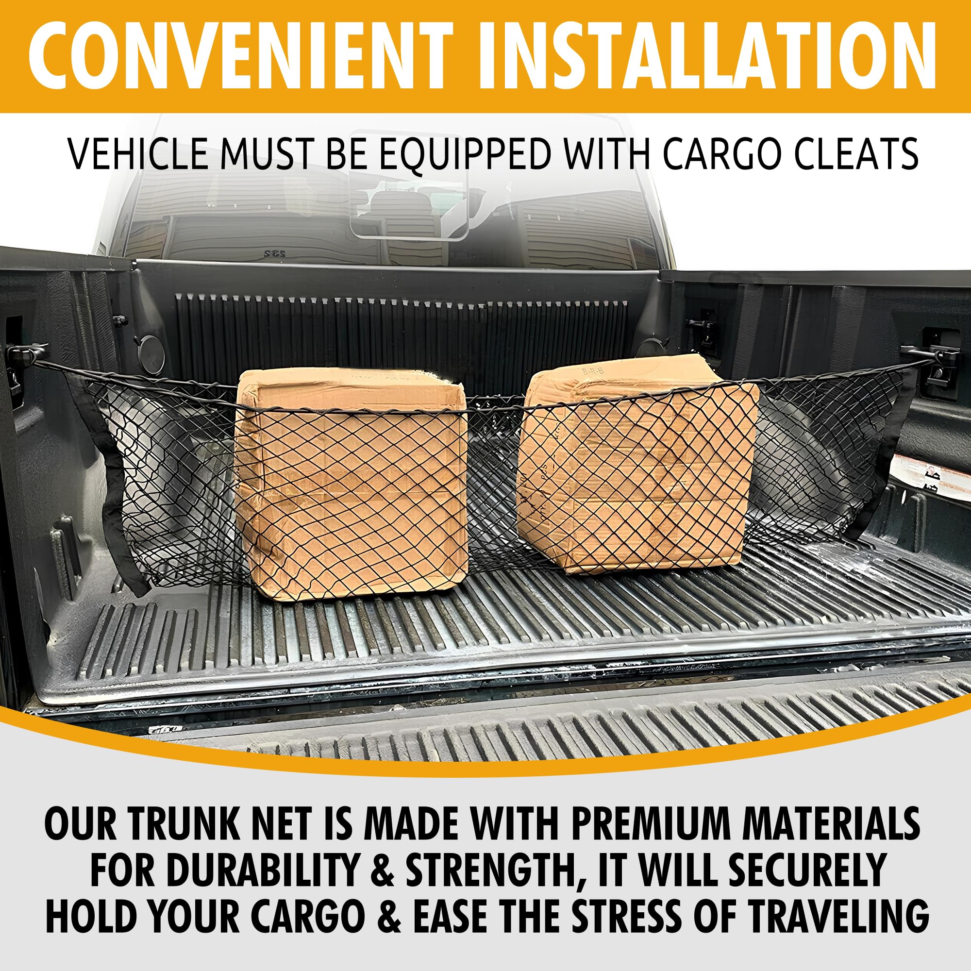 Amazon.com: Trunk Envelope Style Mesh Cargo Net for Toyota Tacoma