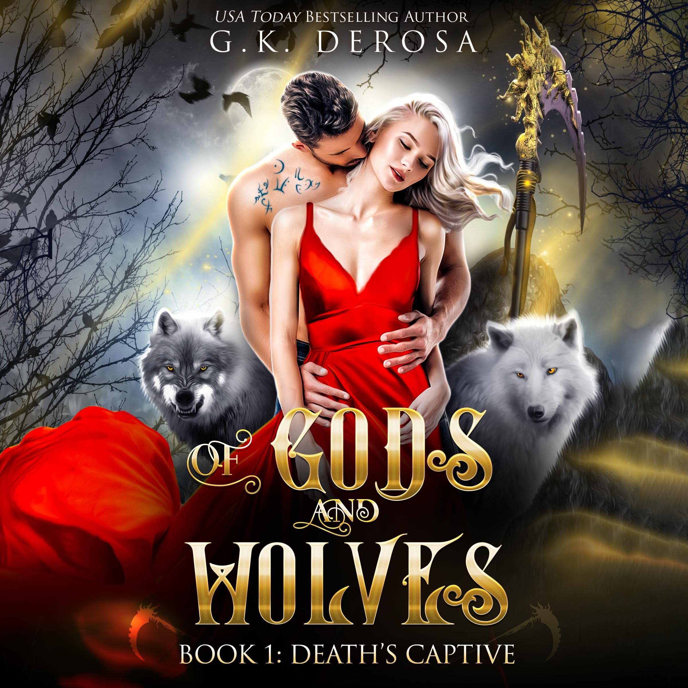 Cover art for Of Gods and Wolves: Death's Captive