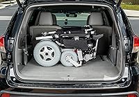 Vista 7 de Porto Mobility Ranger Quattro (The Beast) Silla de ruedas eléctrica plegable ultra exclusiva, resistente, soporta 550 libras, 1000 W, potencia