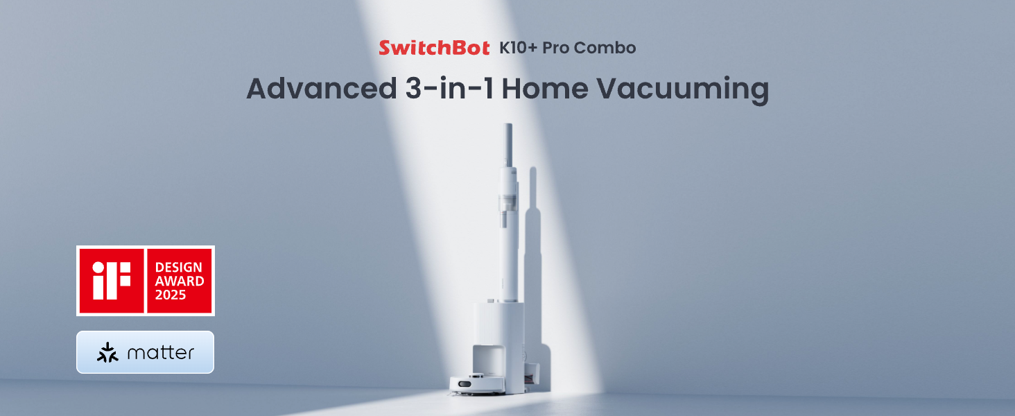 Amazon.com: SwitchBot Robot Vacuum Replacement Kit K10+ Pro Combo