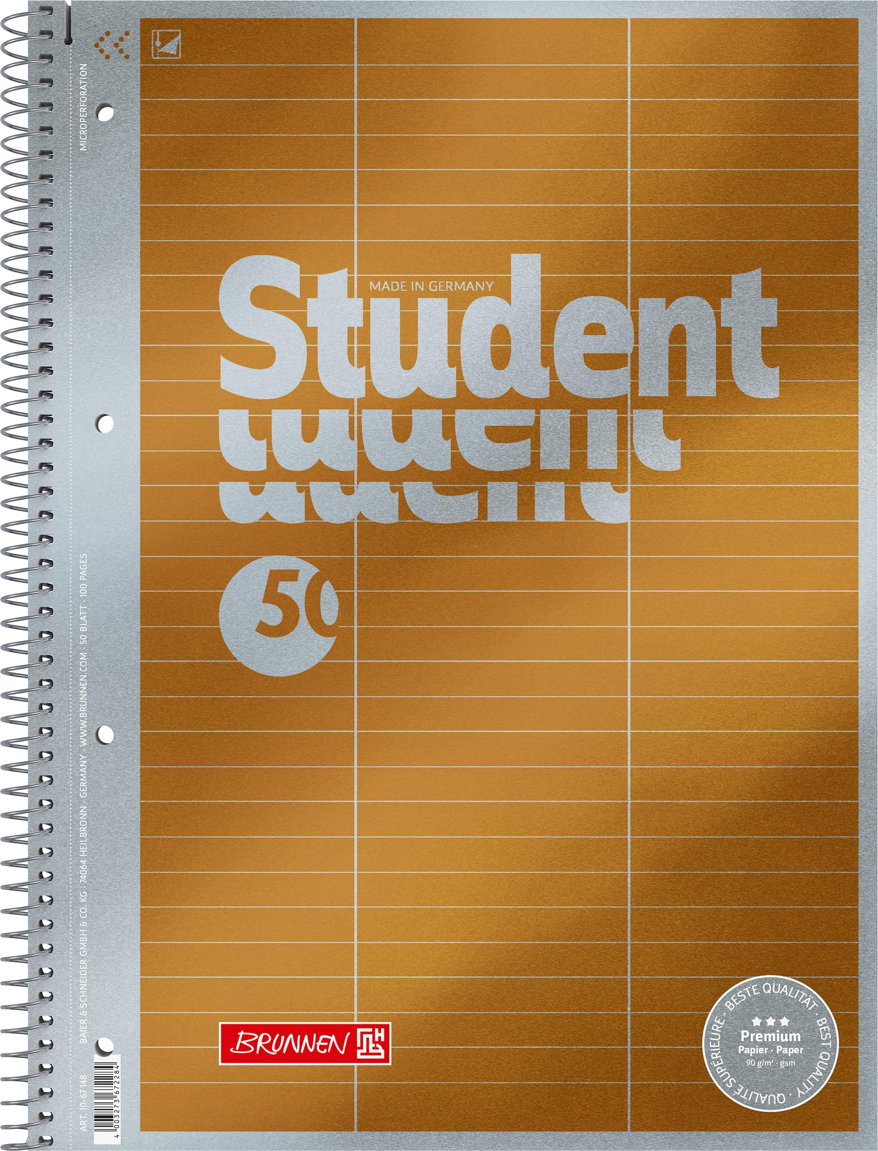 Brunnen - Cuaderno De Contabilidad (A4, Papel Autocopiativo) : Aazon.es