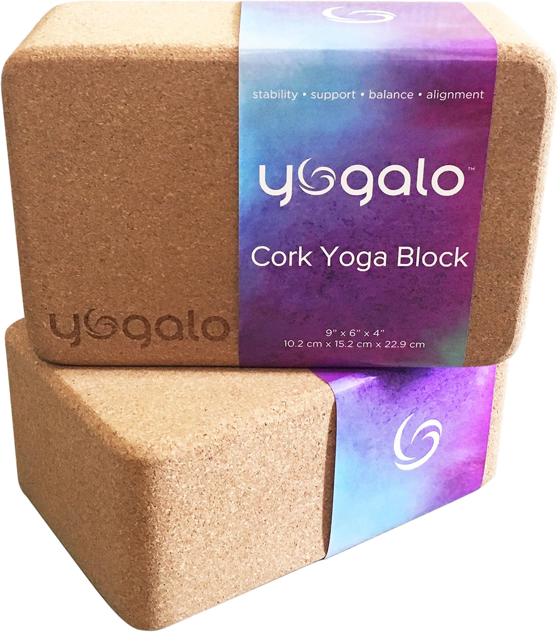 Yogalo Premium Cork Yoga Blocks