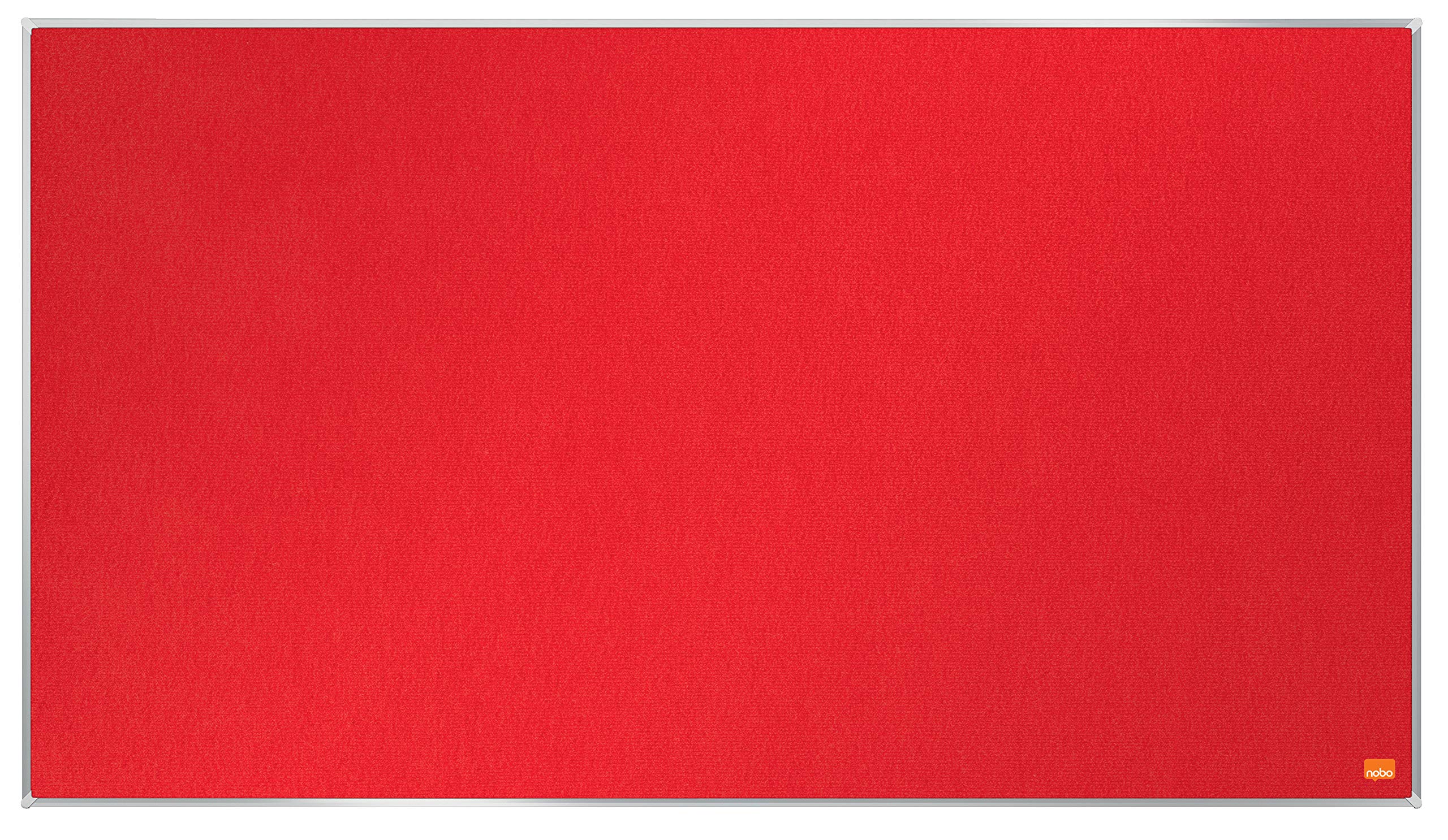 Nobo Widescreen Felt Noticeboard Impression Pro Red 890 x 500 mm