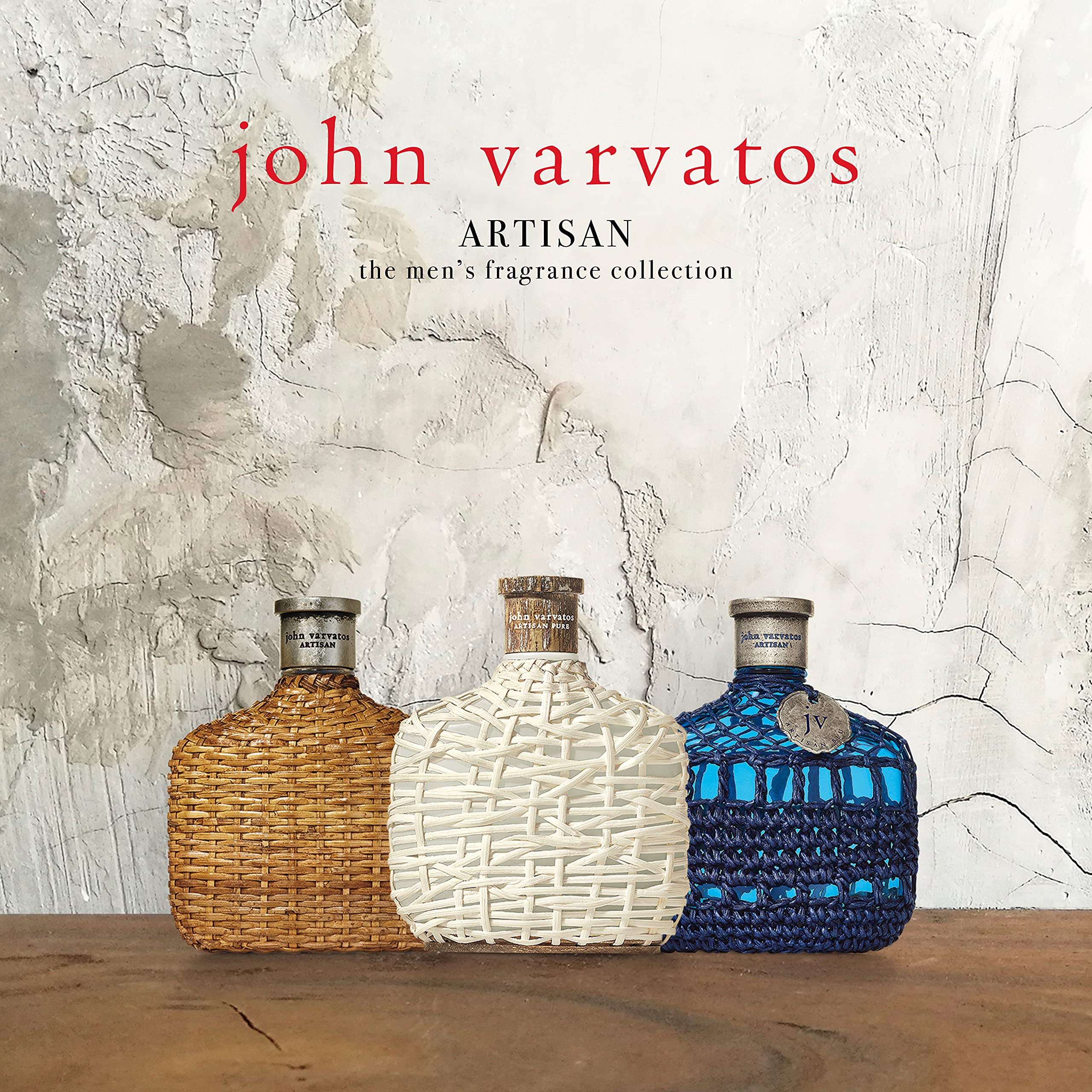 John Varvatos - Artisan Pure - Eau de Toilette Homme - Vaporisateur Parfum Hespéridé et Boisé - Fragrance Durable et Intense - A base d'Agrumes Boisés