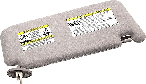 Miniatura 10 de Ezzy Auto Visera solar derecha gris claro para Toyota Venza con techo corredizo 2009, 2010, 2011, 2012, 2013, 2014, 2015 y 2016