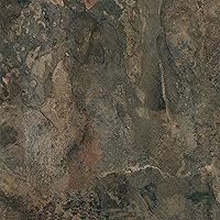 Achim Nexus Peel & Stick Vinyl Floor Tiles Dark Slate Marble 12x12 Inch 20 Pack DIY Kitchen Bathroom Flooring