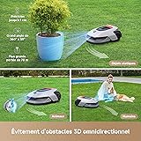 DREAME A1 Pro Robot Tondeuse sans Fil Périphérique, 360° 3D LiDAR, Recommandé 2000 m², Contrôle Via App, Gestion intuitive des Zones, Évitement Intelligent des Obstacles - 6