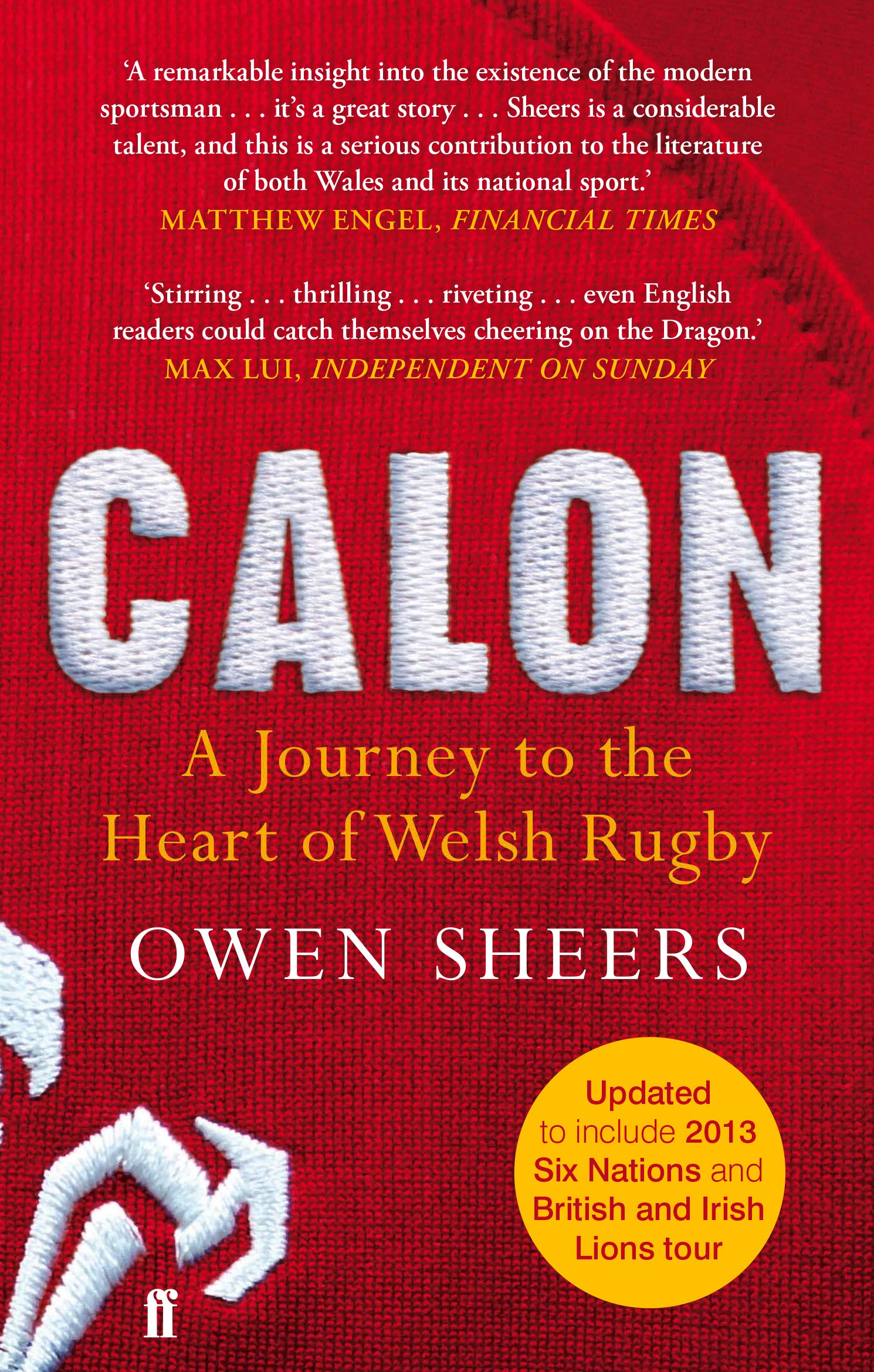 Calon by Owen Sheers PAPERBACK 9780571297306