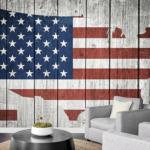 Miniatura 41 de wall26 Adhesivo de pared extraíble/mural de pared vintage, retro, mapa de globo del mundo, ilustraciones internacionales, arte moderno, paisaje