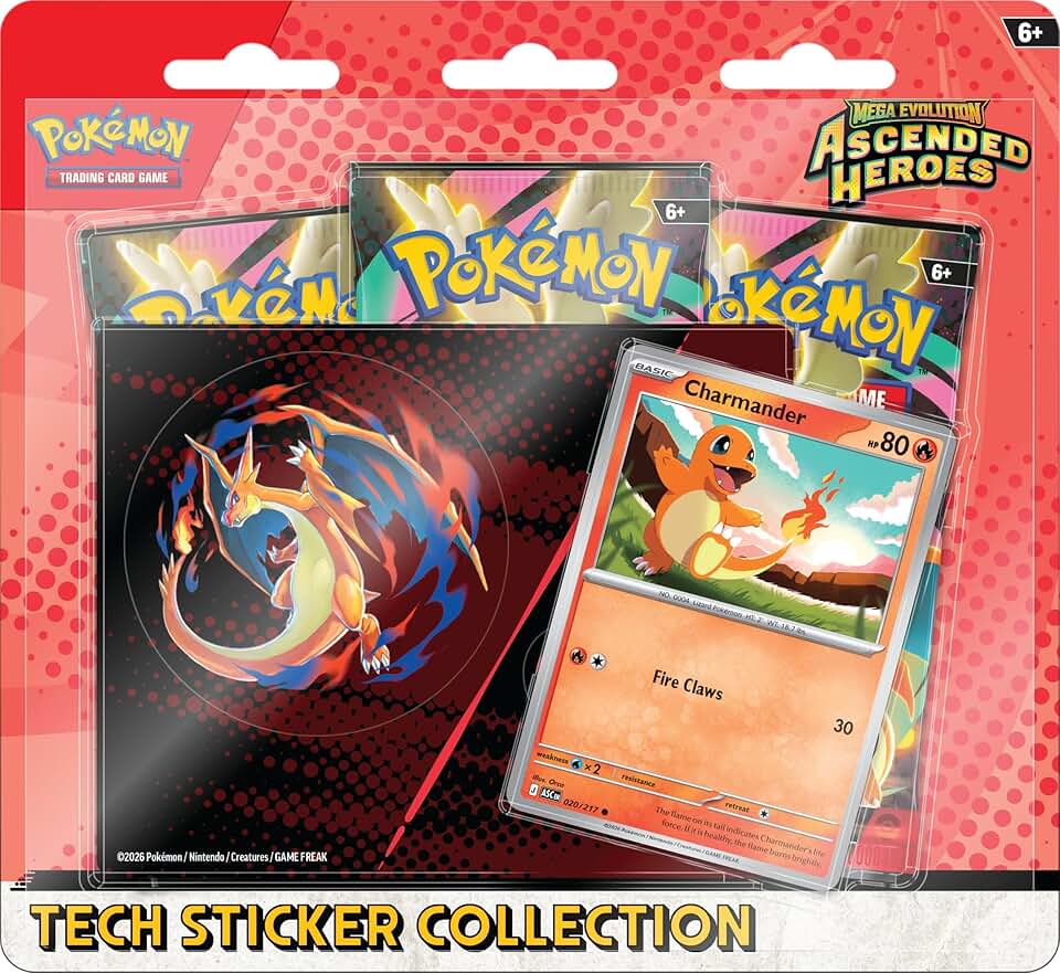 精靈寶可夢 TCG: Mega Evolution — Ascended Heroes 科技貼圖系列 - Charmander