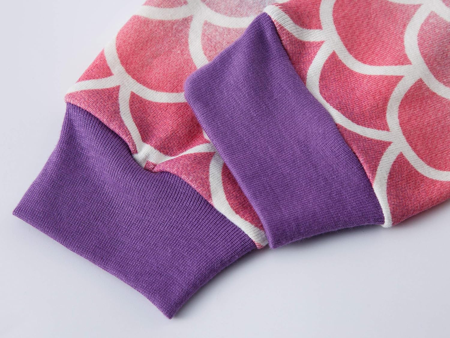 Dolphin&Fish Girls Cotton Pajamas Toddler 2 Pieces Pjs Kids Sleepwear Clothes Long sleeve Sets - Image 7