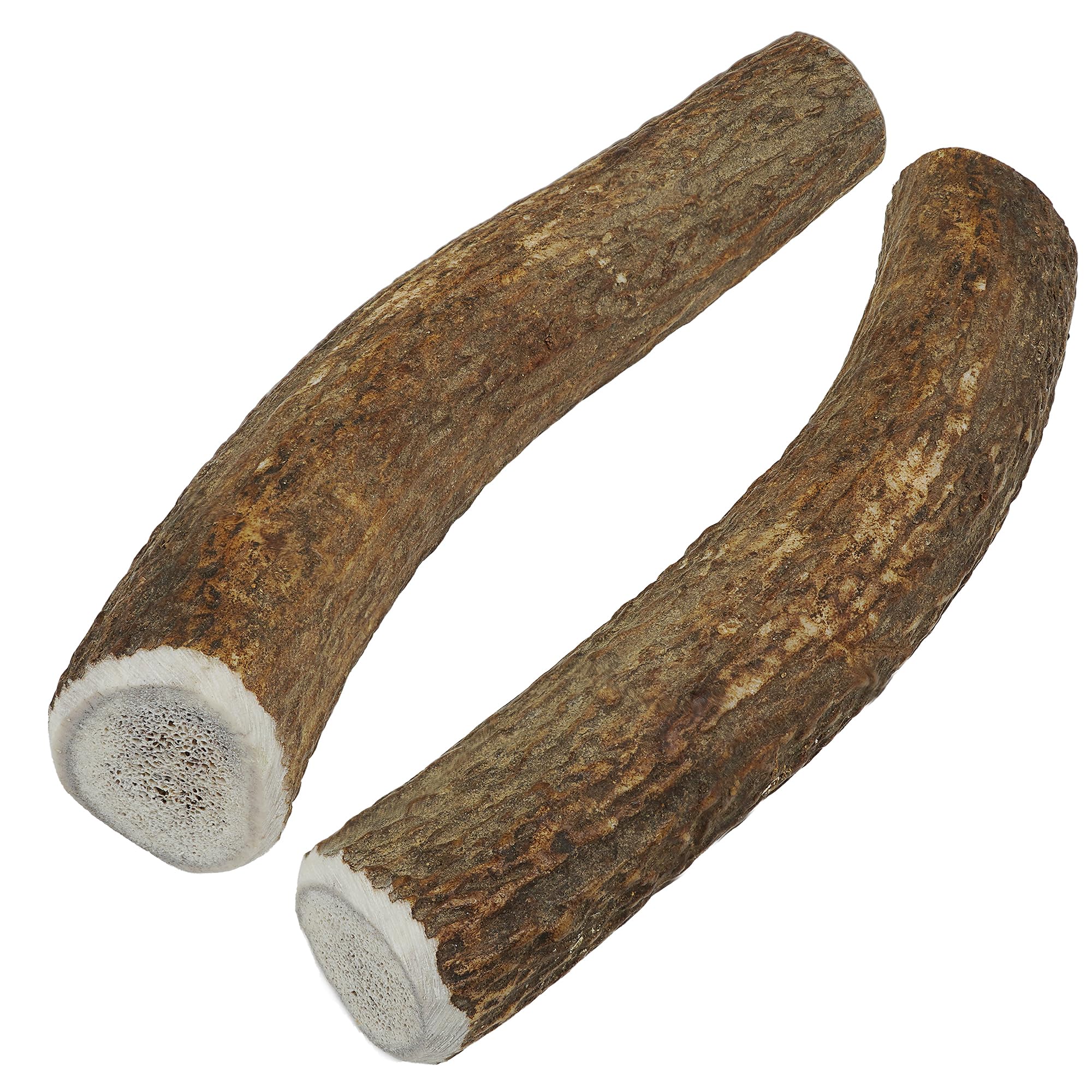 Corno di Cervo Naturale per Cani | Masticatore Dentale Duraturo | Origine Naturale, Senza Additivi | Kira&Gara® (M - 71-100g, Pack de 2)