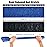 African Net Sponge, 2 Pieces Exfoliating Premium Nylon Bathing/Wash Net for Daily Back Body Scrub Scrubber Shower Net (Black, Blue)