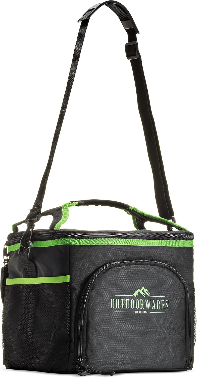 Cooler Bag insulated Large Capacity Bag Durable, Insulated Tote To Keep Foods And Drinks In The Right Temperature (11 x 10 x 9 Inches)