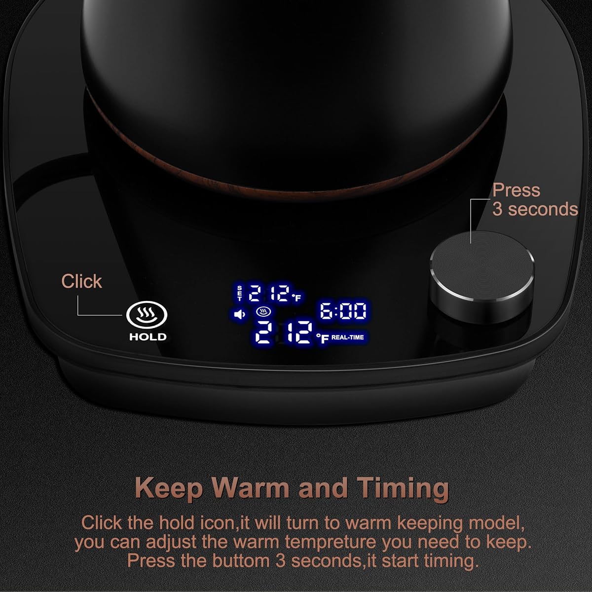 Chefman Gooseneck Electric Kettle view 4