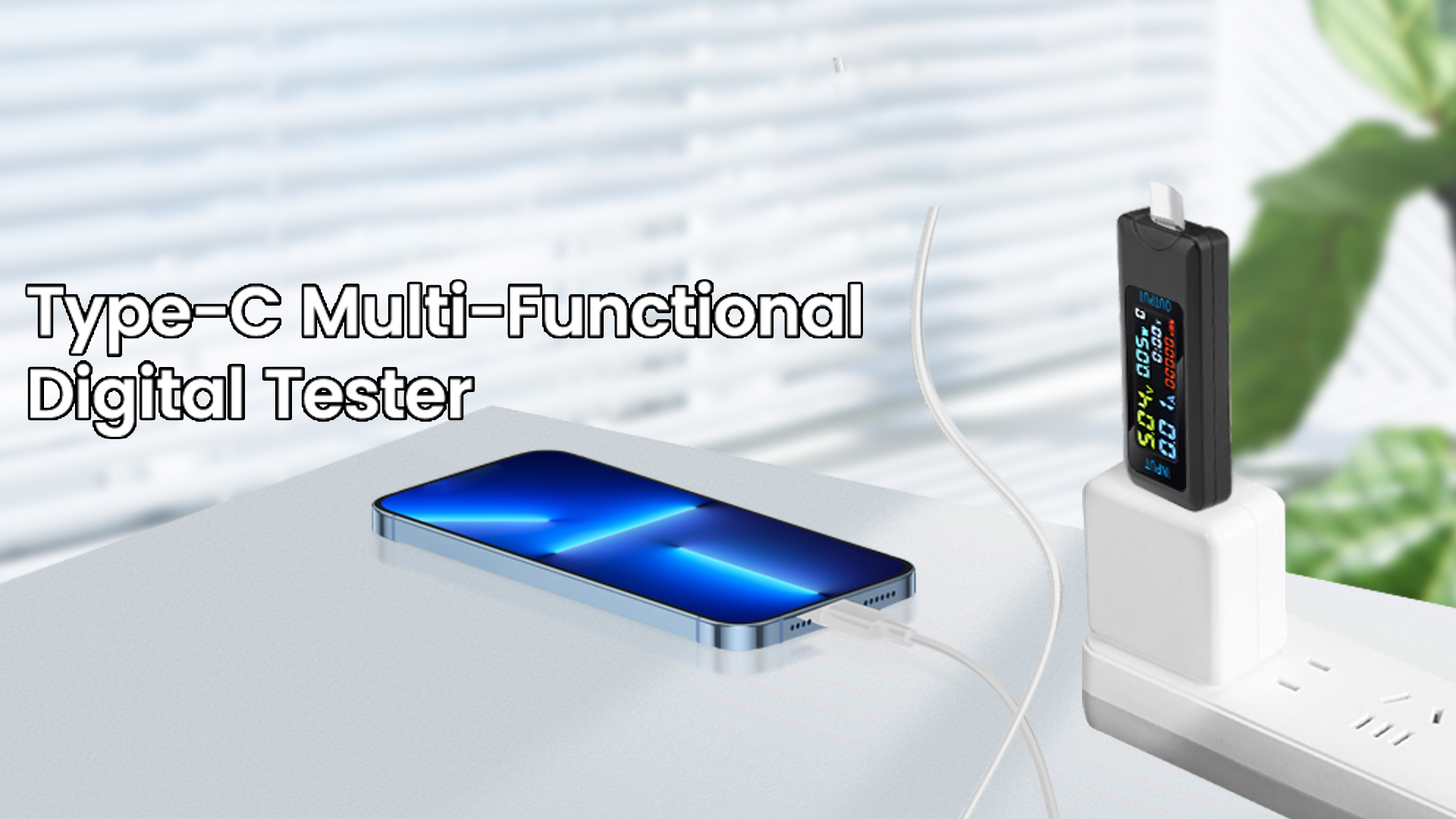 Image of Type-C Tester Multi-Functional Digital Meter DC 4.5-36V 0-8A Current Voltage Meter Power Capacity Tester Supports Multiple Fast Charging Protocols