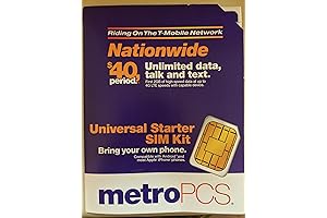 Metro PCS Try Cut SIM Card (Three Pack)