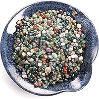 Vista 72 de Cherry Tree Collection 1/2 Pound Polished Tumbled Gemstone Chips, Pebbles, Crystal Chips Bulk for Jewelry Making, Healing, Plants, Succulents, Multi