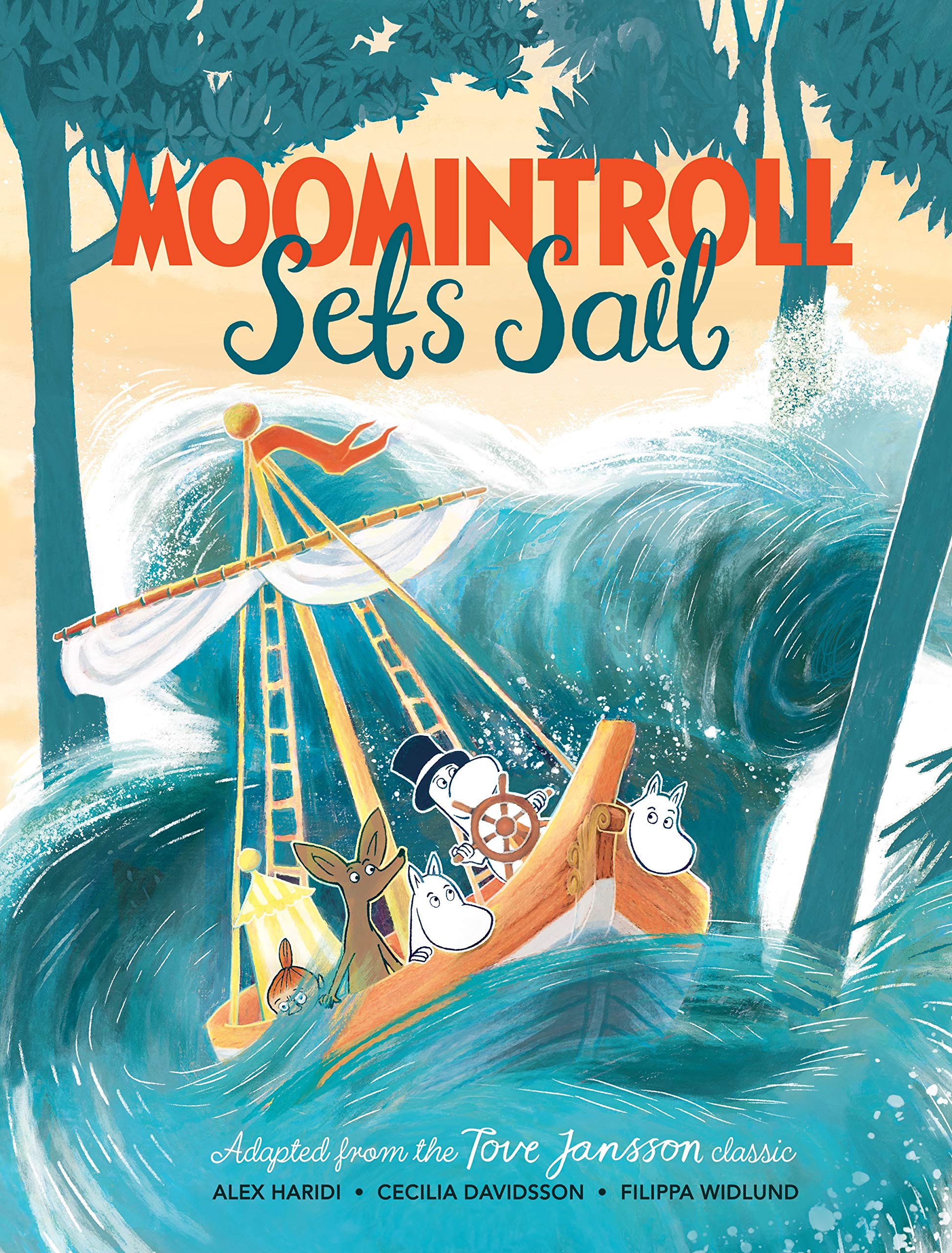 Cecilia Davidsson Moomintroll Sets Sail Hardback Book