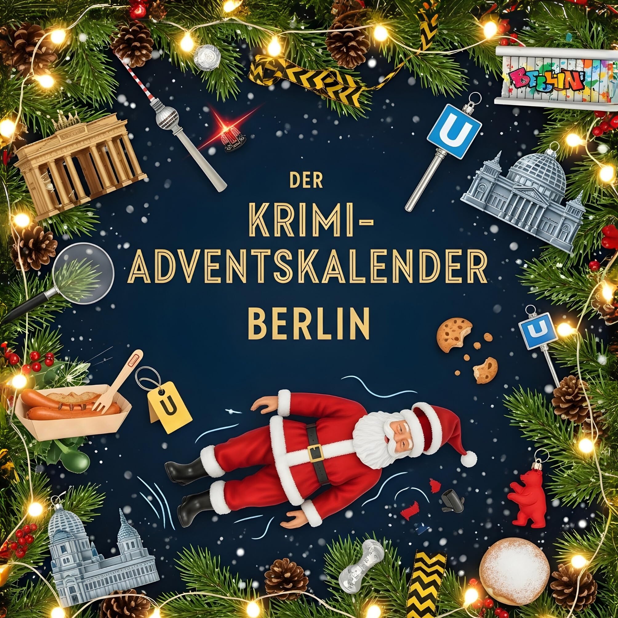 Der Krimi-Adventskalender Berlin: Mordsverdächtig in 24 Akten. Ein Fall in deiner Nähe