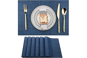 Navy Blue Individual Para Mesa De Comedor