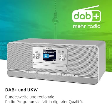 TechniSat DIGITRADIO 372 CD BT Stereo Digital Radio Compact System DAB+