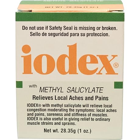 IODEX Methyl Salicylate Ointment 100% Original - Fast Pain Relief