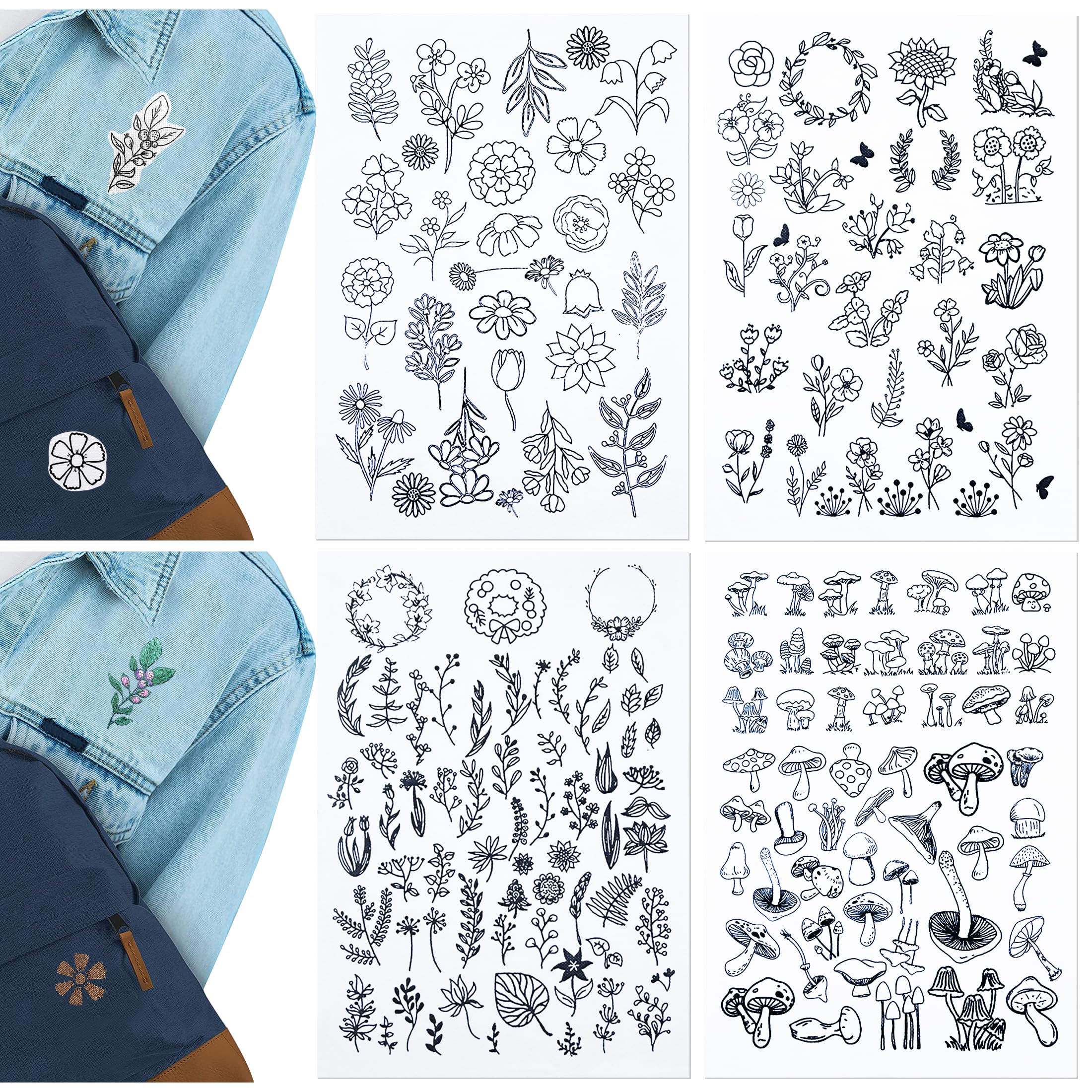 Wasserlösliches Stickvlies 10x3 Yard - Stickvorlagen Für Maschinensticken