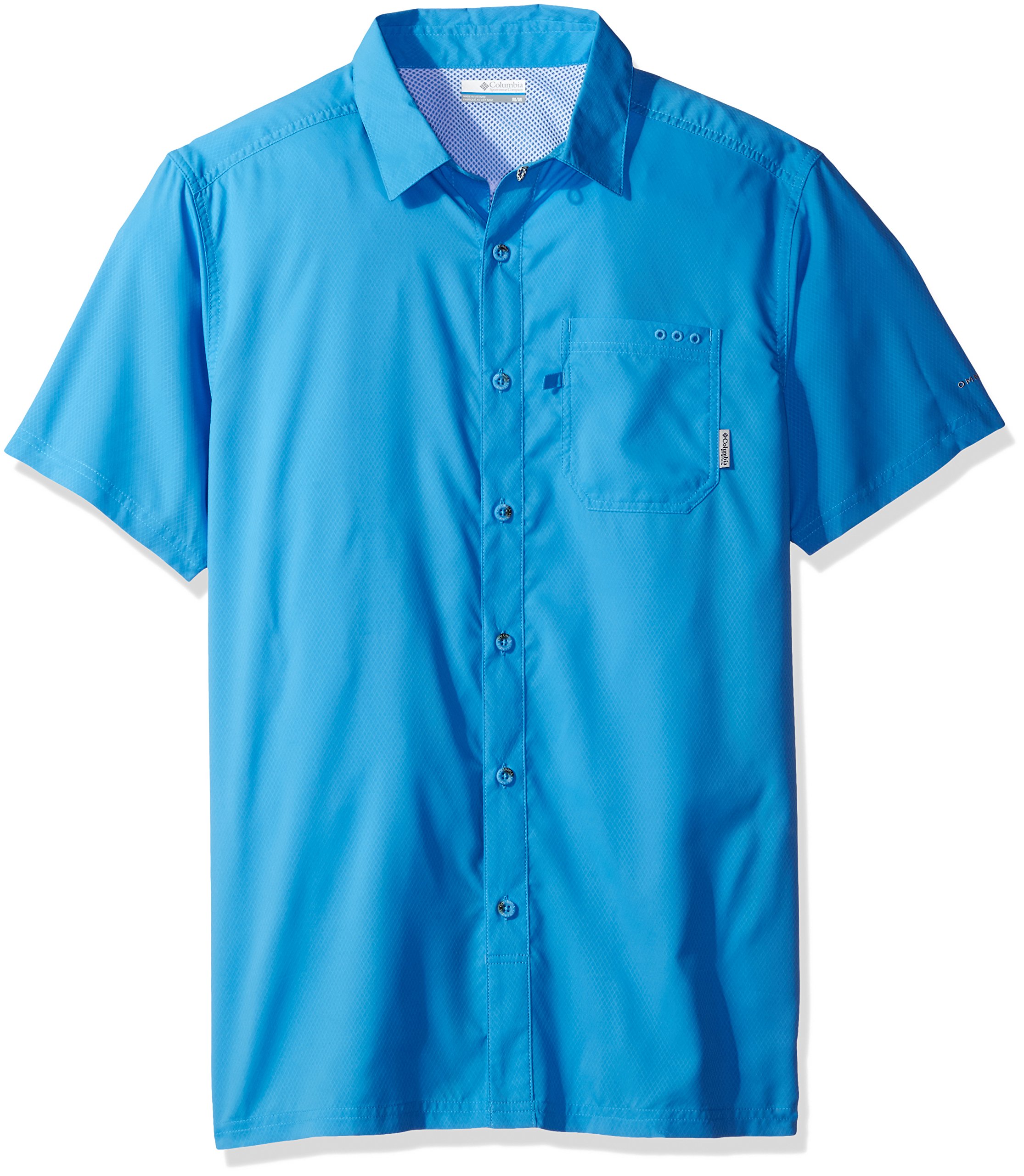 Columbia – Pantaloni Slack Tide Camp Shirt, Uomo, Yacht