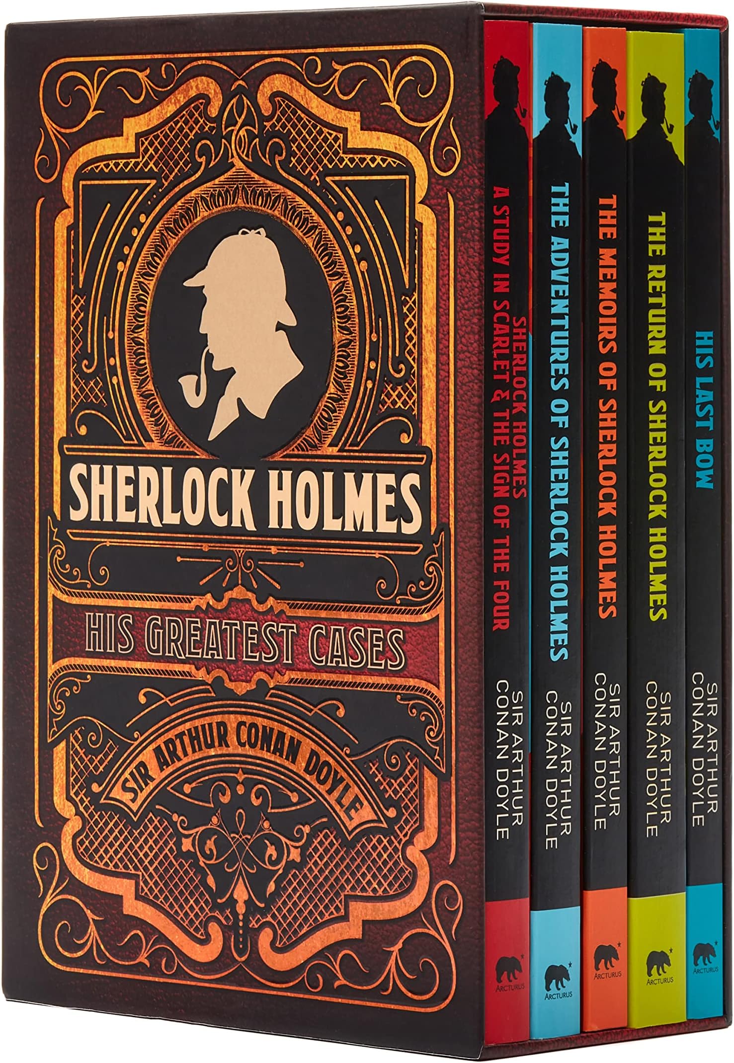 Sherlock Holmes: His Greatest Cases: 5-Volume box set edition (Arcturus Classic Collections, 11)