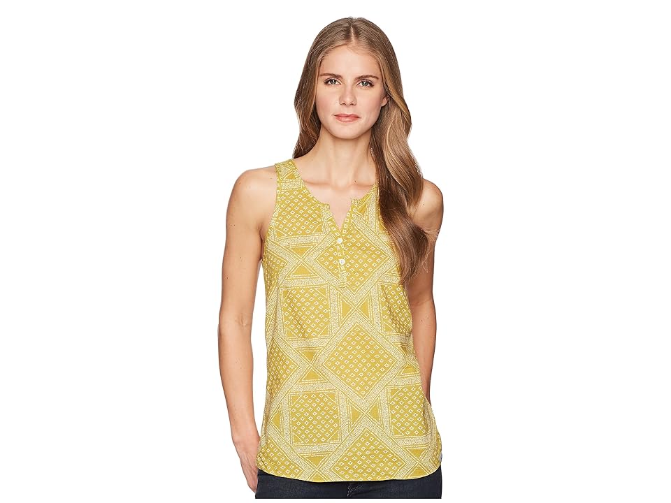 

The North Face Barilles Tank Top (Olivenite Yellow Bandana Print) Women's Sleeveless