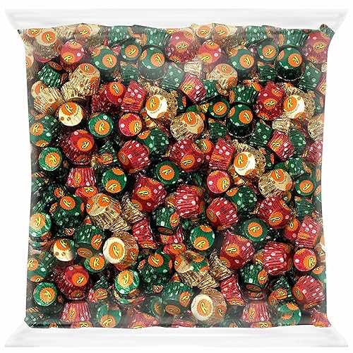 Miniatura 6 de Holiday - Tazas en miniatura de mantequilla de maní – Tazas de chocolate con leche a granel de mantequilla de maní para dulces de Navidad –